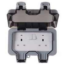 Water Proof Double Socket